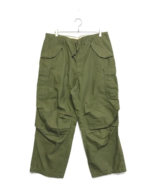 VINTAGE MILITARY（ヴィンテージ ミリタリー）VINTAGE MILITARY (ヴィンテージ ミリタリー) M-65 フィールドパンツ カーキ サイズ:SIZE L-Rの古着・服飾アイテム
