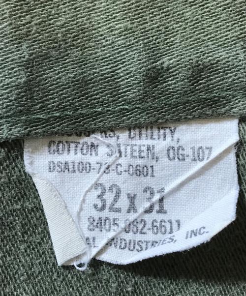 VINTAGE MILITARY（ヴィンテージ ミリタリー）VINTAGE MILITARY (ヴィンテージ ミリタリー) ベイカーパンツ カーキ サイズ:W32 L31の古着・服飾アイテム