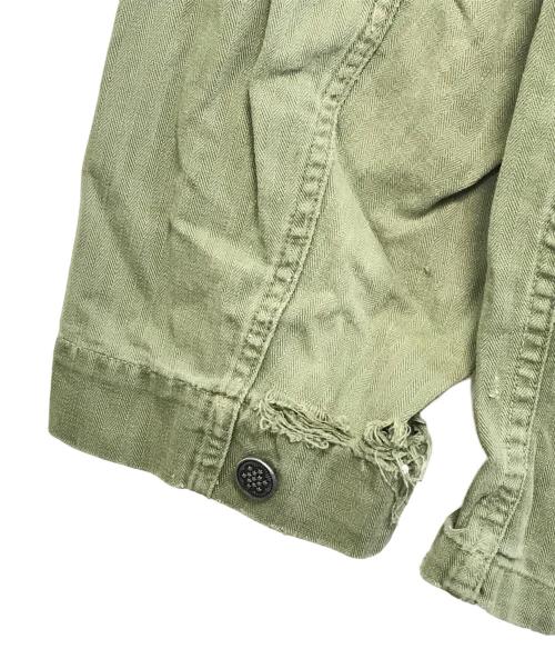 VINTAGE MILITARY（ヴィンテージ ミリタリー）VINTAGE MILITARY (ヴィンテージ ミリタリー) M-43 HBTジャケット カーキ サイズ:表記なしの古着・服飾アイテム