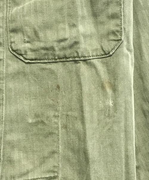 VINTAGE MILITARY（ヴィンテージ ミリタリー）VINTAGE MILITARY (ヴィンテージ ミリタリー) M-43 HBTジャケット カーキ サイズ:表記なしの古着・服飾アイテム