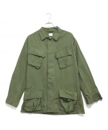 VINTAGE MILITARY（ヴィンテージ ミリタリー）の古着「ジャングルファティーグジャケット」｜カーキ