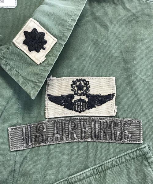 VINTAGE MILITARY（ヴィンテージ ミリタリー）VINTAGE MILITARY (ヴィンテージ ミリタリー) ジャングルファティーグジャケット カーキ サイズ:SIZE S-Rの古着・服飾アイテム