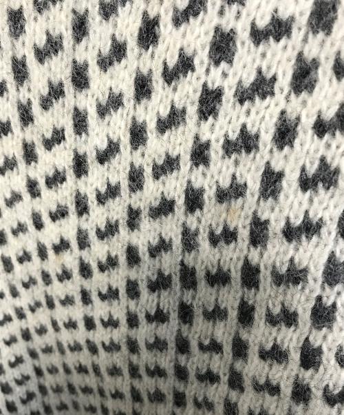 L.L.Bean（エルエルビーン）L.L.Bean (エルエルビーン) バーズアイニット ホワイト サイズ:Lの古着・服飾アイテム