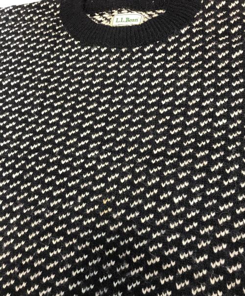 L.L.Bean（エルエルビーン）L.L.Bean (エルエルビーン) バーズアイニット ネイビー サイズ:XLの古着・服飾アイテム