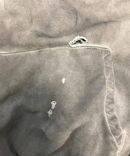 CVTVLIST（カタリスト）CVTVLIST (カタリスト) ダメージ加工プルオーバーパーカー ブラック サイズ:SIZE 1の古着・服飾アイテム