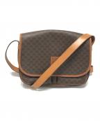 CELINEセリーヌ）の古着「マカダム柄ショルダーバッグ」｜ブラウン