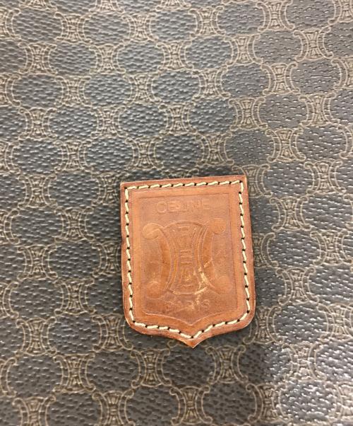 CELINE（セリーヌ）CELINE (セリーヌ) マカダム柄ショルダーバッグ ブラウン サイズ:表記なしの古着・服飾アイテム