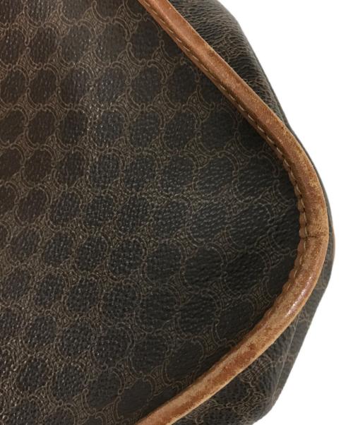 CELINE（セリーヌ）CELINE (セリーヌ) マカダム柄ショルダーバッグ ブラウン サイズ:表記なしの古着・服飾アイテム