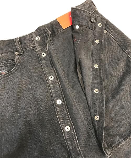 DIESEL（ディーゼル）DIESEL (ディーゼル) de-ard ブラック サイズ:W24 未使用品の古着・服飾アイテム