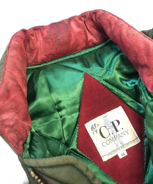 C.P COMPANY（シーピーカンパニー）C.P COMPANY (シーピーカンパニー) ボンバージャケット オリーブ サイズ:46の古着・服飾アイテム