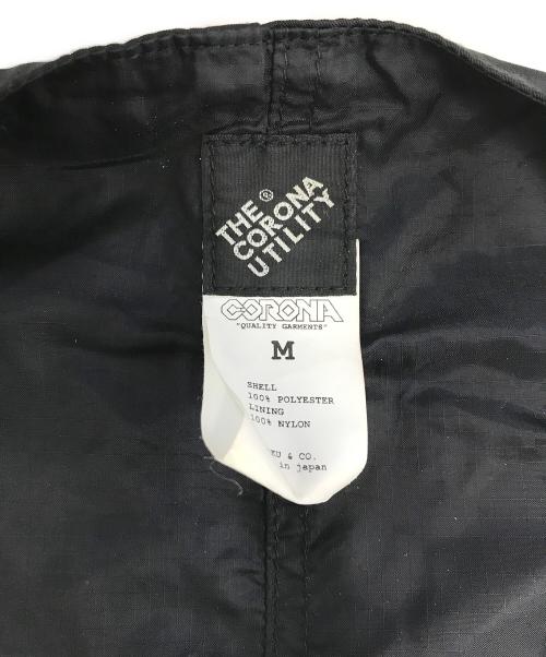 THE CORONA UTILITY（コロナユーティリティ）THE CORONA UTILITY (コロナユーティリティ) ベスト ブラック サイズ:Mの古着・服飾アイテム