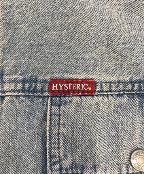 Hysteric Glamour（ヒステリックグラマー）Hysteric Glamour (ヒステリックグラマー) DOPEオーバーサイズ フーデッドデニムブルゾン インディゴ サイズ:FREEの古着・服飾アイテム