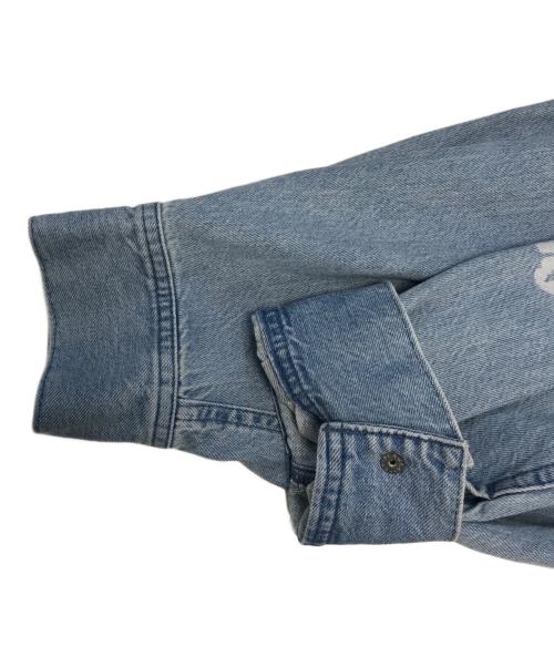 Hysteric Glamour（ヒステリックグラマー）Hysteric Glamour (ヒステリックグラマー) DOPEオーバーサイズ フーデッドデニムブルゾン インディゴ サイズ:FREEの古着・服飾アイテム