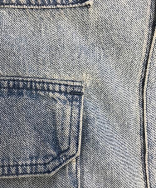 Hysteric Glamour（ヒステリックグラマー）Hysteric Glamour (ヒステリックグラマー) DOPEオーバーサイズ フーデッドデニムブルゾン インディゴ サイズ:FREEの古着・服飾アイテム