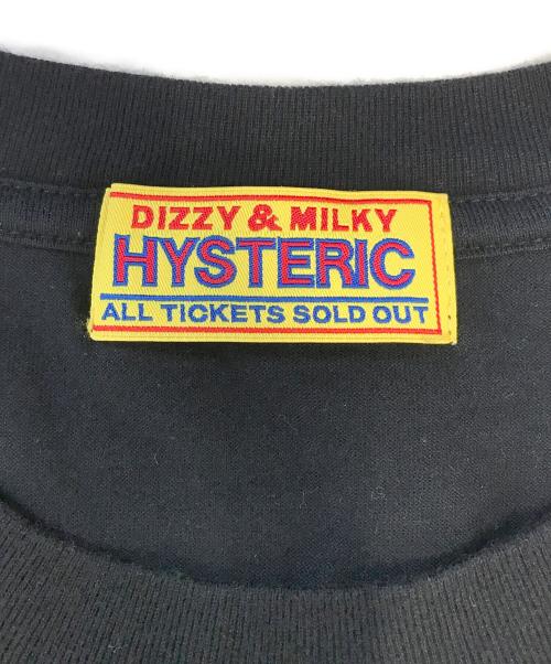 Hysteric Glamour（ヒステリックグラマー）Hysteric Glamour (ヒステリックグラマー) ロングスリーブカットソー ブラック サイズ:FREEの古着・服飾アイテム