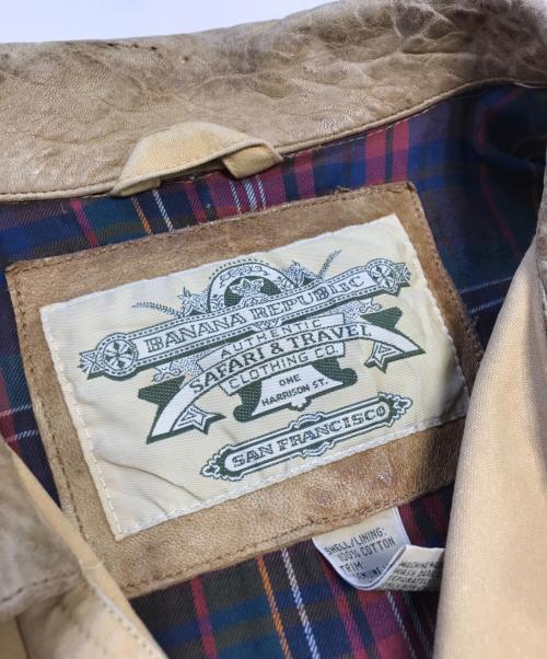 BANANA REPUBLIC（バナナリパブリック）BANANA REPUBLIC (バナナリパブリック) ハンティングジャケット ベージュ サイズ:Lの古着・服飾アイテム
