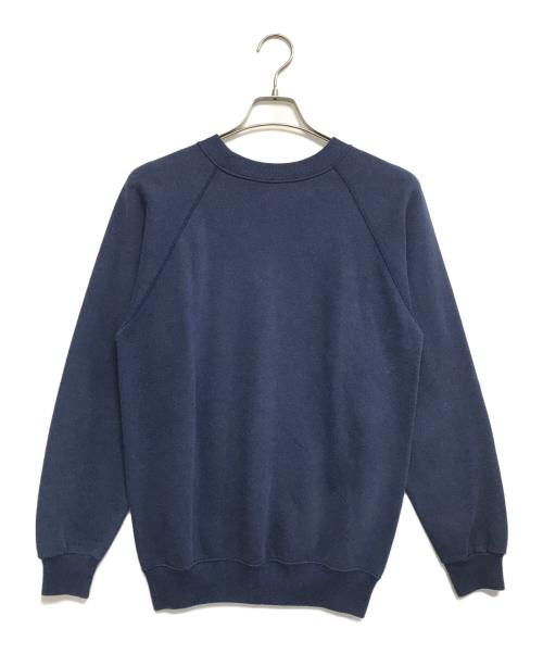 Hanes（ヘインズ）Hanes (ヘインズ) VANS (バンズ) ラグランスウェット ネイビー サイズ:Mの古着・服飾アイテム