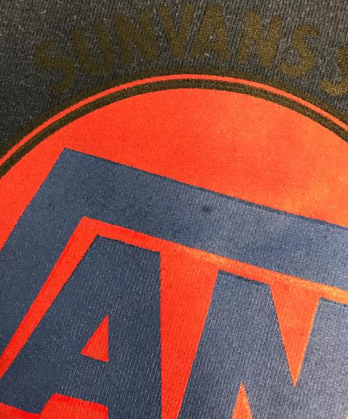 Hanes（ヘインズ）Hanes (ヘインズ) VANS (バンズ) ラグランスウェット ネイビー サイズ:Mの古着・服飾アイテム