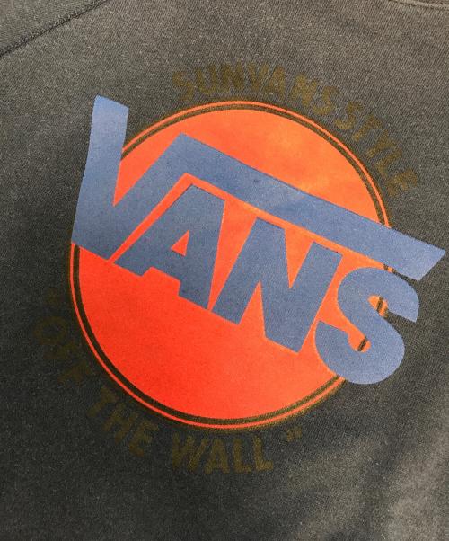 Hanes（ヘインズ）Hanes (ヘインズ) VANS (バンズ) ラグランスウェット ネイビー サイズ:Mの古着・服飾アイテム