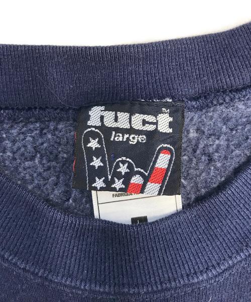 FUCT（ファクト）FUCT (ファクト) タイガーカモプリントスウェット ネイビー サイズ:largeの古着・服飾アイテム