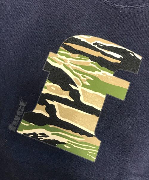 FUCT（ファクト）FUCT (ファクト) タイガーカモプリントスウェット ネイビー サイズ:largeの古着・服飾アイテム