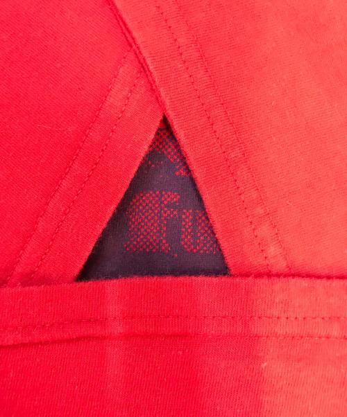 FUCT（ファクト）FUCT (ファクト) プリントTシャツ レッド サイズ:Lの古着・服飾アイテム