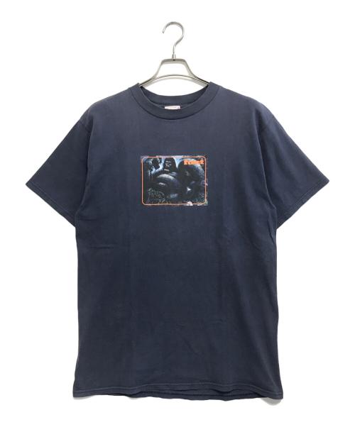 FUCT（ファクト）FUCT (ファクト) プリントTシャツ ネイビー サイズ:Lの古着・服飾アイテム