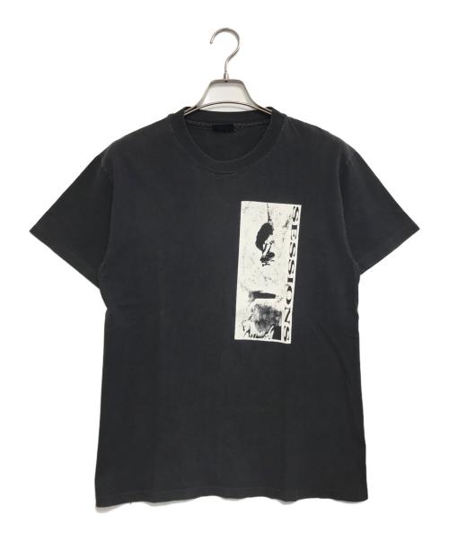 SESSIONS（セッションズ）SESSIONS (セッションズ) プリントTシャツ ブラック サイズ:Mの古着・服飾アイテム