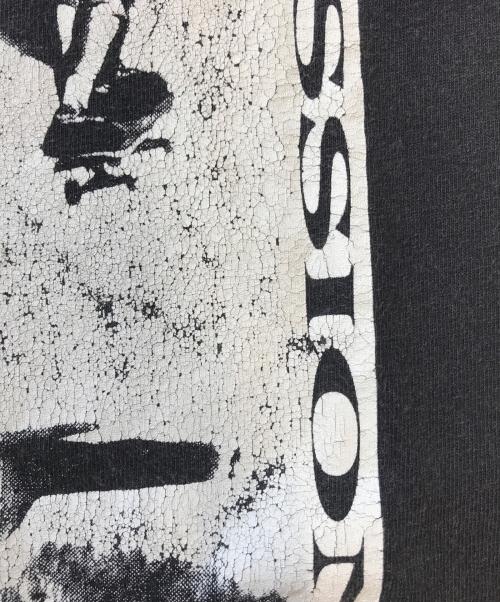 SESSIONS（セッションズ）SESSIONS (セッションズ) プリントTシャツ ブラック サイズ:Mの古着・服飾アイテム