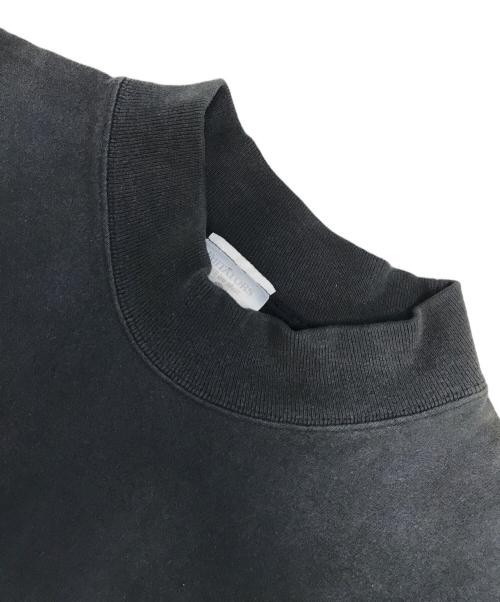 BRONZE AGE（ブロンズエイジ）BRONZE AGE (ブロンズエイジ) モックネックロングスリーブTシャツ ブラック サイズ:表記なしの古着・服飾アイテム
