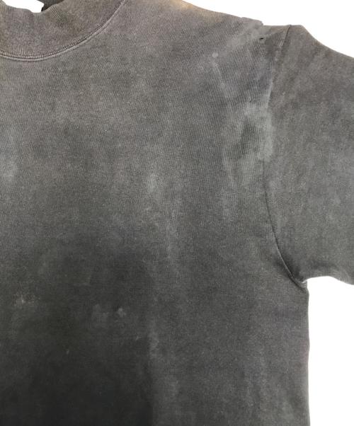 BRONZE AGE（ブロンズエイジ）BRONZE AGE (ブロンズエイジ) モックネックロングスリーブTシャツ ブラック サイズ:表記なしの古着・服飾アイテム