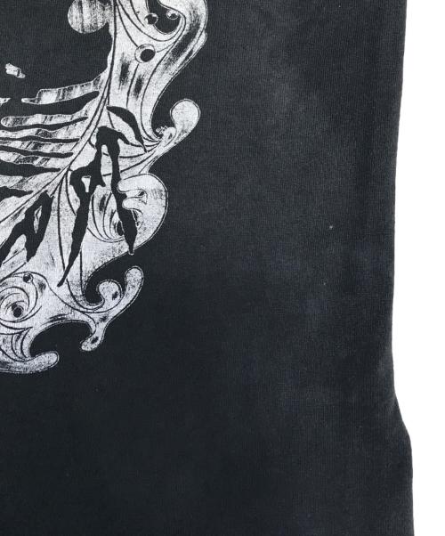 BRONZE AGE（ブロンズエイジ）BRONZE AGE (ブロンズエイジ) モックネックロングスリーブTシャツ ブラック サイズ:表記なしの古着・服飾アイテム