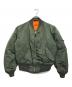 ALPHA INDUSTRIES（アルファインダストリーズ）の古着「MA-1ジャケット」｜カーキ