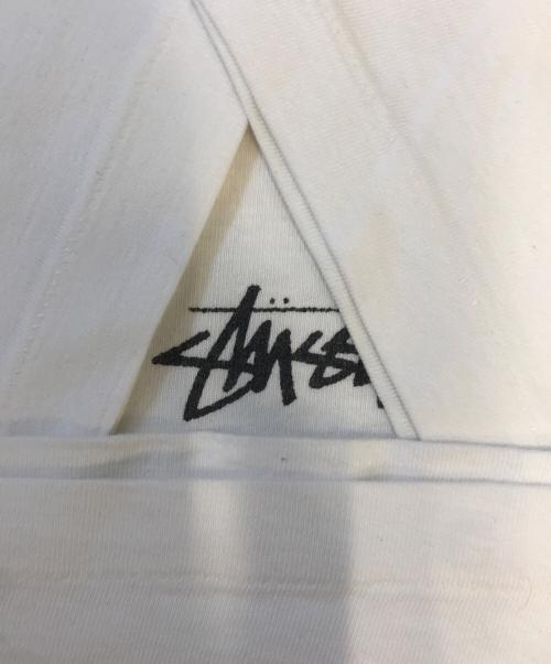 stussy（ステューシー）stussy (ステューシー) 両面プリントTシャツ ホワイト サイズ:LARGEの古着・服飾アイテム