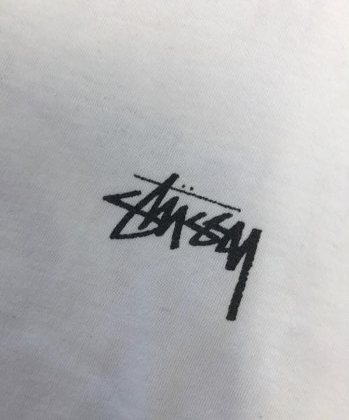 stussy（ステューシー）stussy (ステューシー) 両面プリントTシャツ ホワイト サイズ:LARGEの古着・服飾アイテム