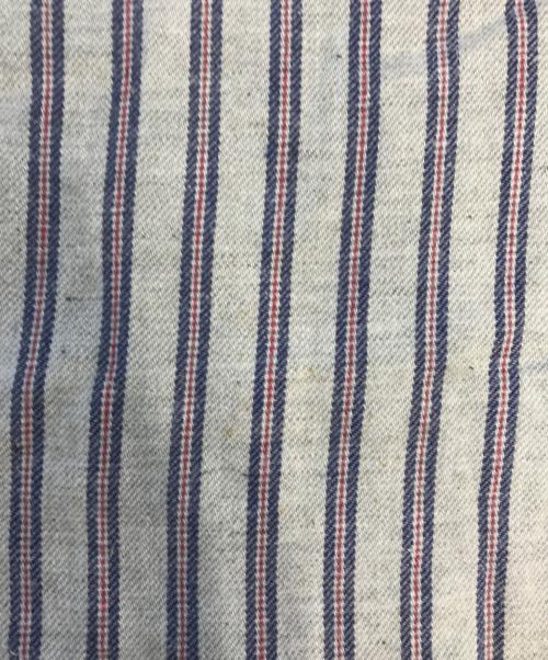 BONEVILLE（ボンネビル）BONEVILLE (ボンネビル) ストライプシャツ グレー サイズ:48の古着・服飾アイテム