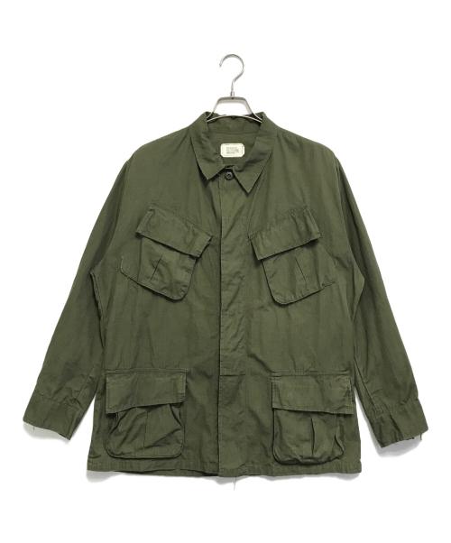 VINTAGE MILITARY（ヴィンテージ ミリタリー）VINTAGE MILITARY (ヴィンテージ ミリタリー) US ARMY ジャングルファティーグジャケット オリーブ サイズ:MEDIUM-REGULARの古着・服飾アイテム