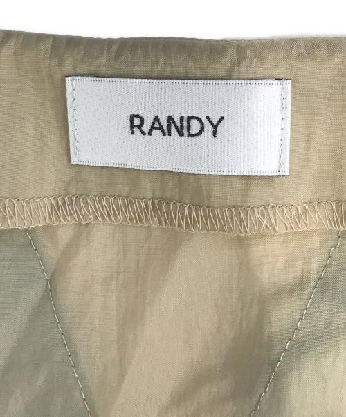 RANDY（ランディー）RANDY (ランディー) ナイロンプルオーバー ベージュ サイズ:2の古着・服飾アイテム