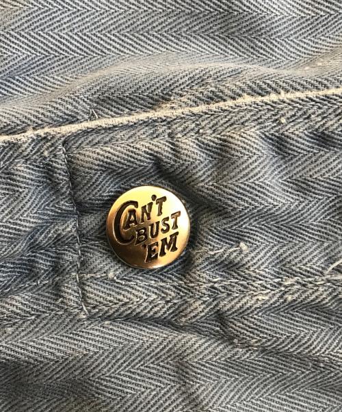 CAN’T BUST’EM（キャントバステム）CAN’T BUST’EM (キャントバステム) つなぎ ブルー サイズ:42Mの古着・服飾アイテム