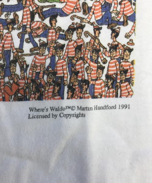 FRUIT OF THE LOOM（フルーツオブザルーム）FRUIT OF THE LOOM (フルーツオブザルーム) プリントカットソー ホワイト サイズ:Lの古着・服飾アイテム