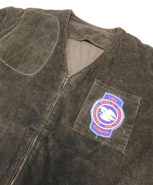 VINTAGE（ヴィンテージ）VINTAGE (ヴィンテージ) シューティングジャケット ブラック サイズ:表記なしの古着・服飾アイテム