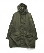 VINTAGE MILITARYヴィンテージ ミリタリー）の古着「FRENCH MILITARY(フランス軍) M-64フィールドパーカー」｜オリーブ