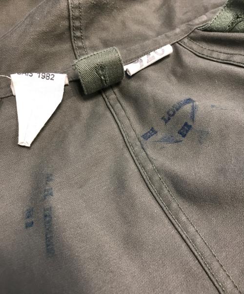 VINTAGE MILITARY（ヴィンテージ ミリタリー）VINTAGE MILITARY (ヴィンテージ ミリタリー) FRENCH MILITARY(フランス軍) M-64フィールドパーカー オリーブ サイズ:92Cの古着・服飾アイテム