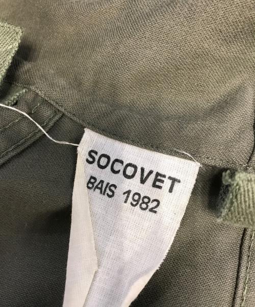 VINTAGE MILITARY（ヴィンテージ ミリタリー）VINTAGE MILITARY (ヴィンテージ ミリタリー) FRENCH MILITARY(フランス軍) M-64フィールドパーカー オリーブ サイズ:92Cの古着・服飾アイテム