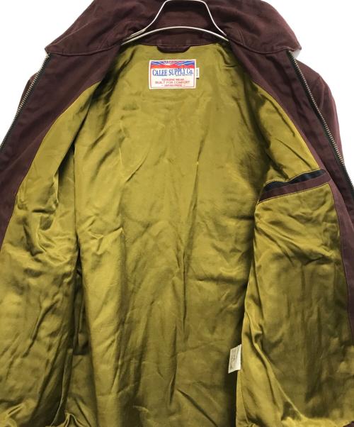 CALEE SUPPLY（キャリー）CALEE SUPPLY (キャリー) スーベニアジャケット ブラウン サイズ:MEDIUMの古着・服飾アイテム