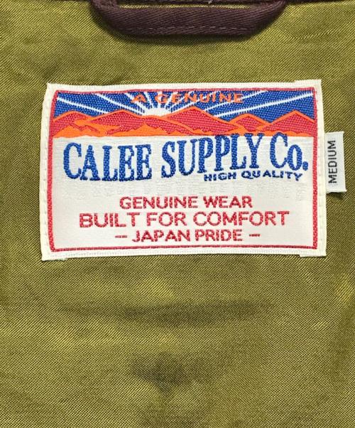 CALEE SUPPLY（キャリー）CALEE SUPPLY (キャリー) スーベニアジャケット ブラウン サイズ:MEDIUMの古着・服飾アイテム