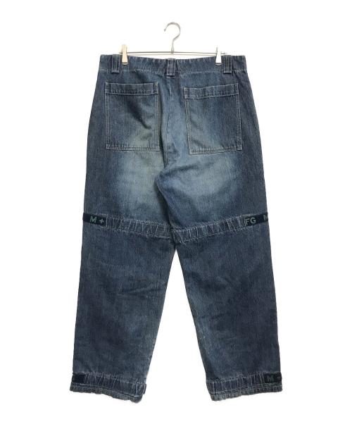 MARITHE+FRANCOIS GIRBAUD（マリテフランソワジルボー）MARITHE+FRANCOIS GIRBAUD (マリテフランソワジルボー) シャトルデニムパンツ インディゴ サイズ:38の古着・服飾アイテム