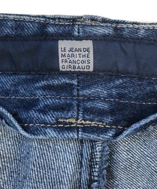 MARITHE+FRANCOIS GIRBAUD（マリテフランソワジルボー）MARITHE+FRANCOIS GIRBAUD (マリテフランソワジルボー) シャトルデニムパンツ インディゴ サイズ:38の古着・服飾アイテム