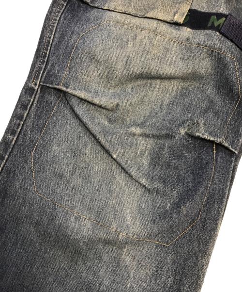 MARITHE+FRANCOIS GIRBAUD（マリテフランソワジルボー）MARITHE+FRANCOIS GIRBAUD (マリテフランソワジルボー) シャトルデニムパンツ インディゴ サイズ:38の古着・服飾アイテム