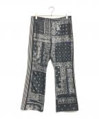 Needles×MIYAGIHIDETAKAニードルズ×ミヤギヒデタカ）の古着「Boot-cut Track Pant-Poly」｜ブラック